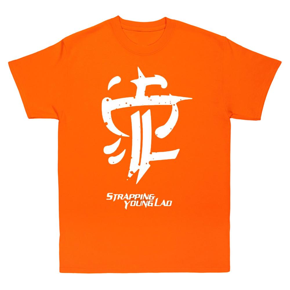 STRAPPING YOUNG LAD Band Logo 2025 Shirt Classic Orange Unisex S-5XL 1V0162 Unisex T-Shirt XXXXL