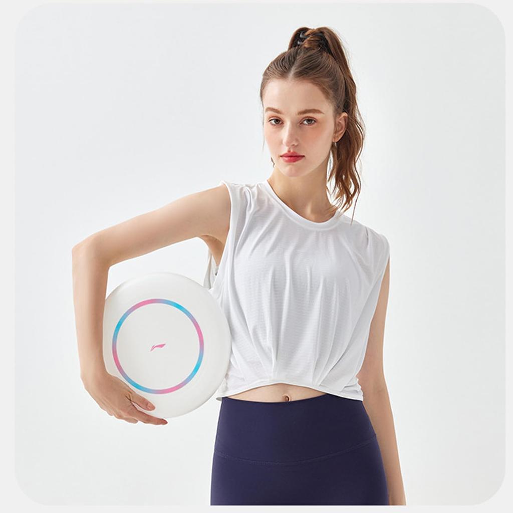 Yuoku Short Sleeved Tank Top with Striped Perfect for and Gym Features a and Stretch Perfect for A02 Women's Print, See-Through Design, Yoga, Pilates,