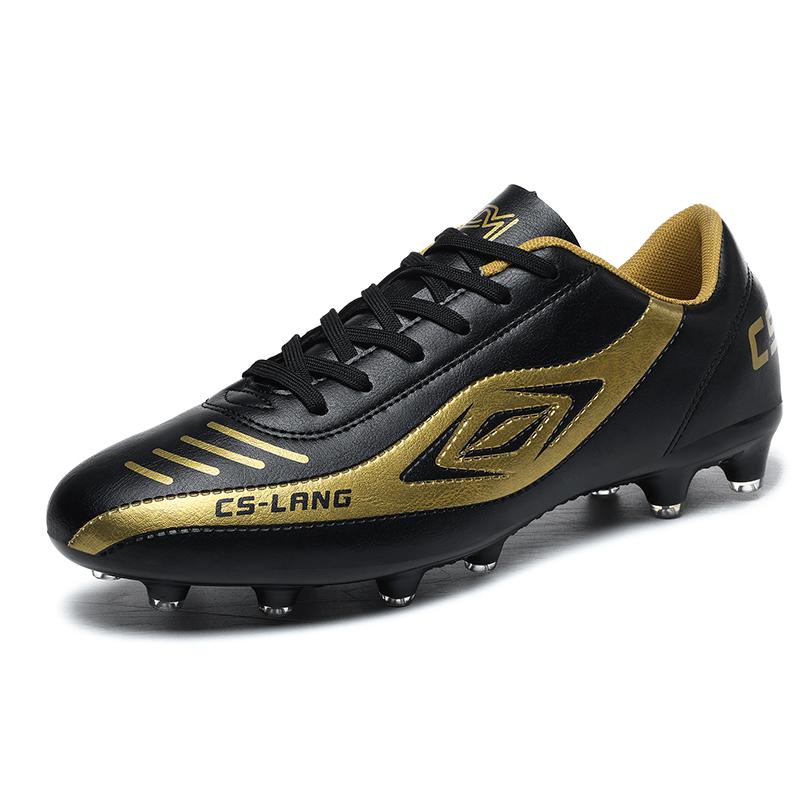 Hot Sale Football Shoes For Men Women Long Spike Soccer Shoes Top Quality Sport Shoes Unisex Game Training Sneakers