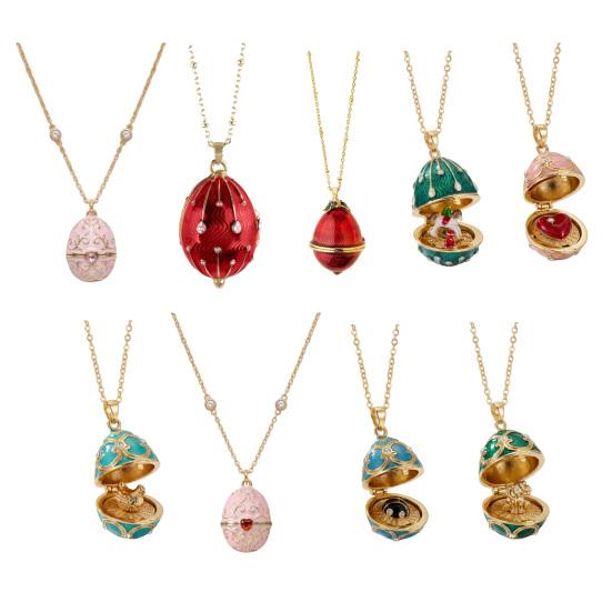 Elegant Retro Style Necklace Copper 2.7 Cm 1 Pc