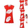 Vestito per Bambina Lilo e Stitch in Tessuto Poliestere con Stampa Astratta per Primavera Autunno Gioco