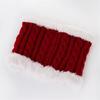Girls Boys Knit Warm -Ball Baby Winter Children Neckgaiter Ring Scarf