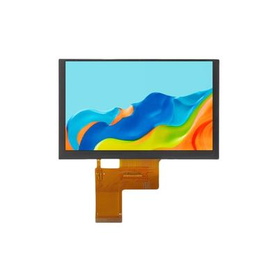 High Brightness 400cd/m² 5" TFTs Display Panel 800x480Pixels with 900 1 Contrast for Medicals Systems
