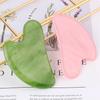 Heart-Shaped Rose Quartz Facial Massage Tool