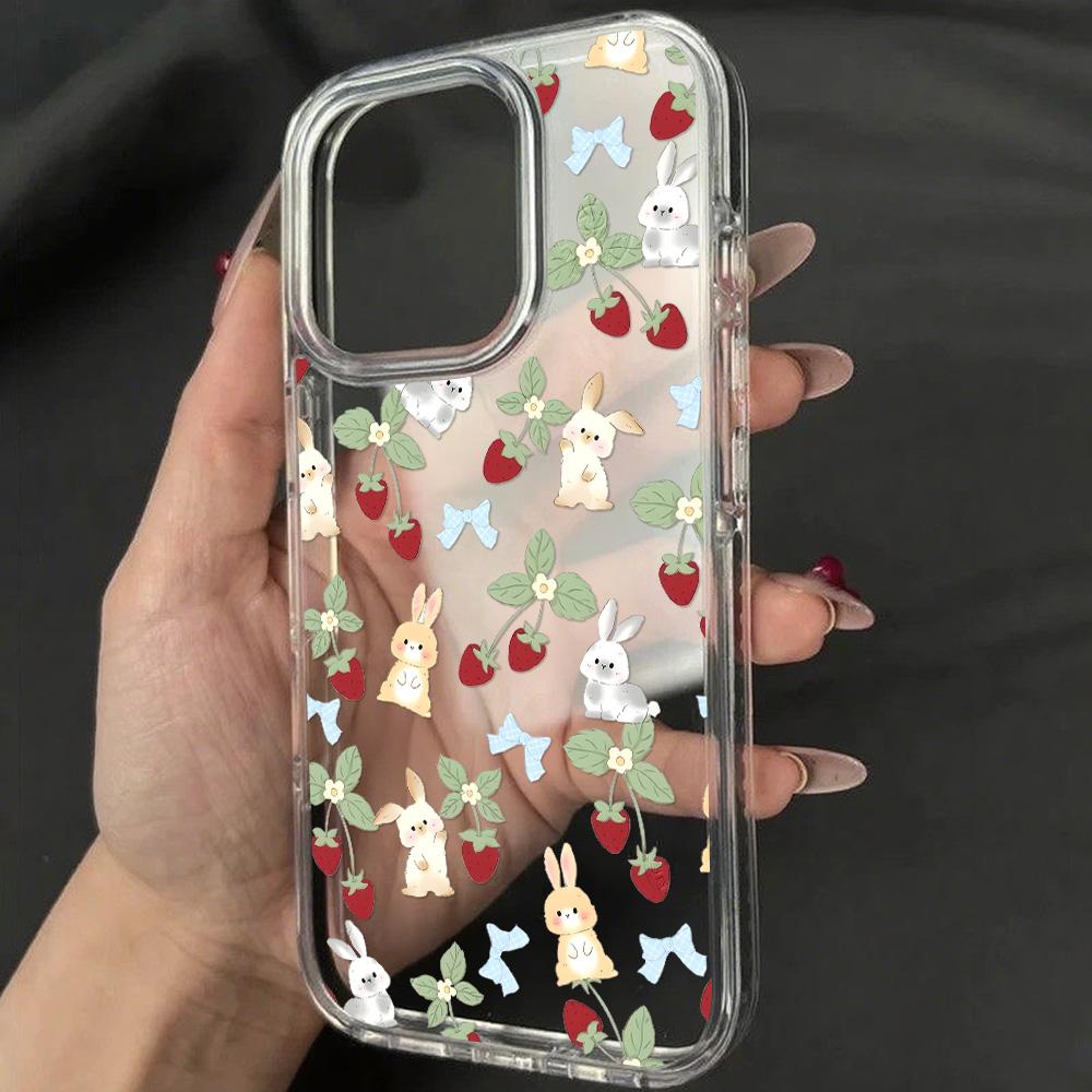 Acrylic Phone Case for iPhone 11 12 13 14 Pro 12 14 16 Pro Max for Samsung A16 A36 A56 S24 FE High-quality Painted Anti-fall Mobile Phone Case