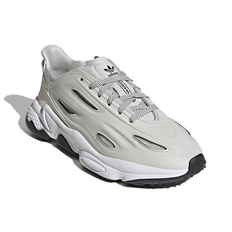 Adidas Originals Ozweego Celox Mesh Leather PU Sports Casual Lightweight Low-Top Lifestyle Shoes Unisex sneakers Gray GY3224