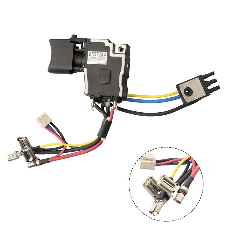 Switch Replacement for DHP448 DHP458 DDF458 DDF448 BHP448 BHP458 Part Number 6506824 6507244 Power Tool Component