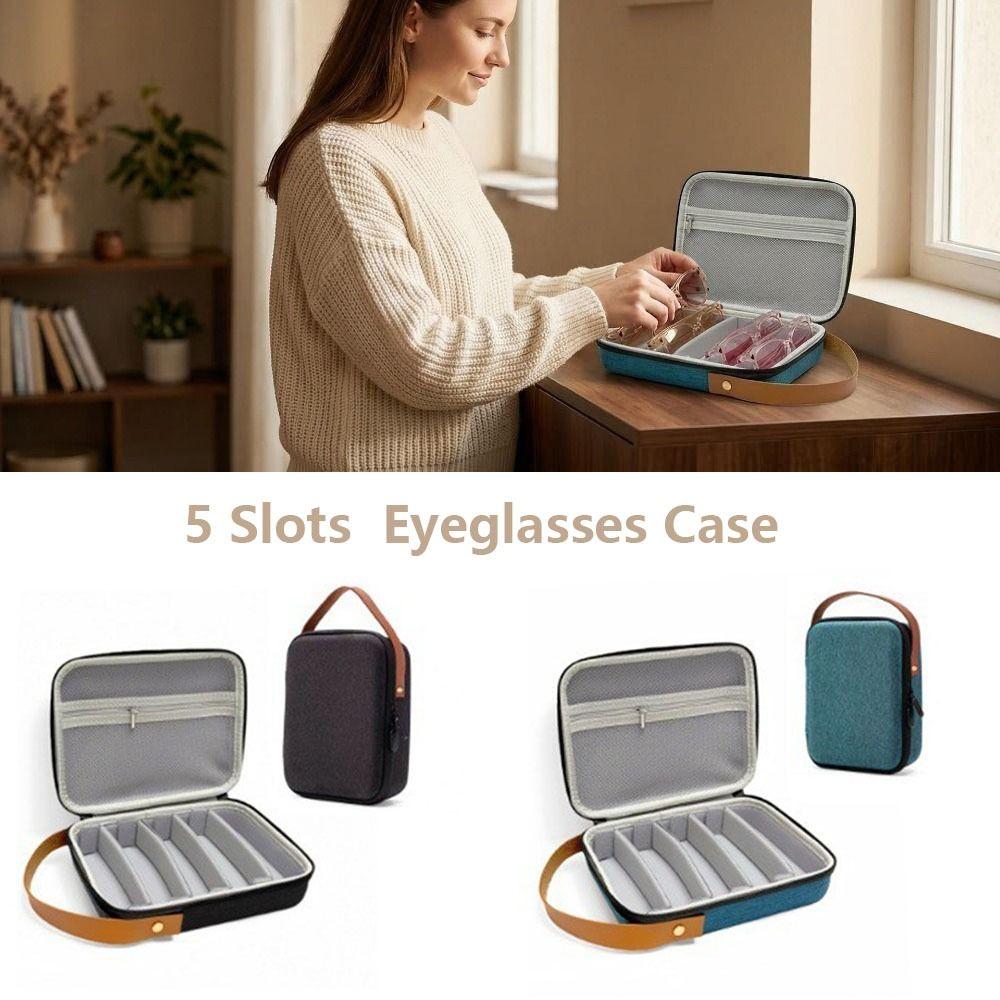Hard Shell Eyeglasses Case Portable Sunglasses Protective Case Lightweight Glasses Storage Box  Men