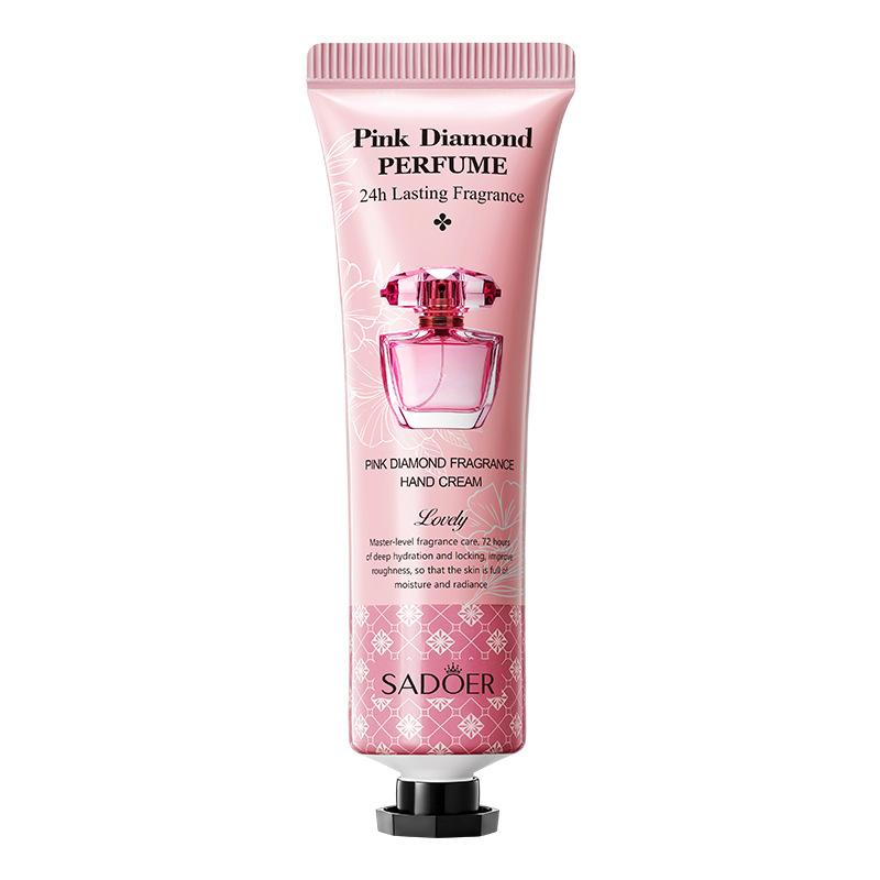 

Pink Diamond Perfume Hand Cream 30g Autumn and Winter Moisturizing Hand Cream Skin Care Products 1