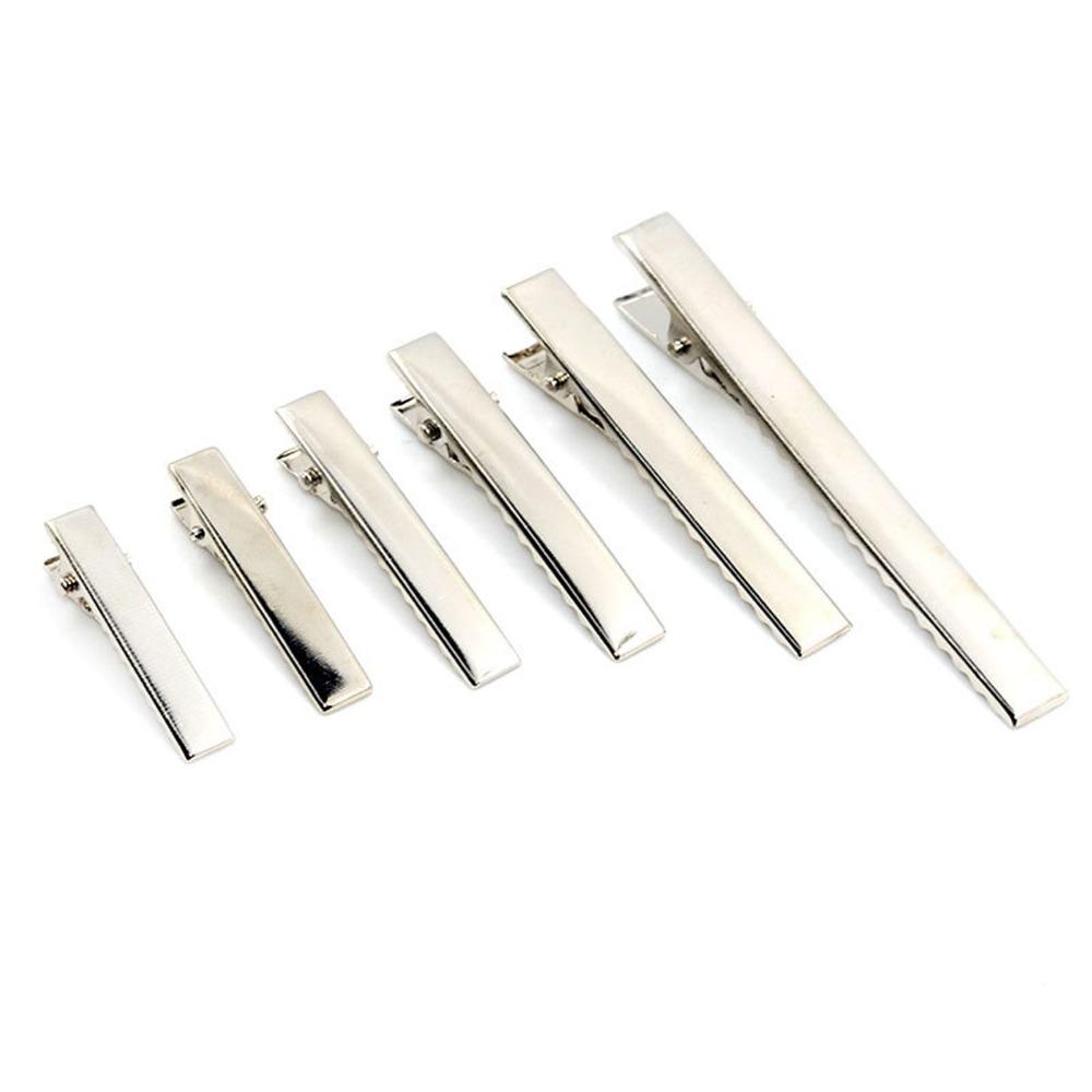 Durable Alligator Hair Clips Practical Hair Sectioning Clips Home Use Metal Curl Clips For Women