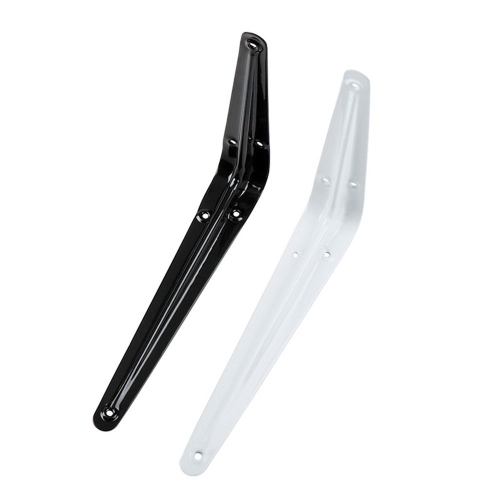 1Pcs New 4-14inch Triangular Bracket Support Wall Mount Hanging L-shaped Mounting Bracket Black White Fixed Shelf Corner Brace