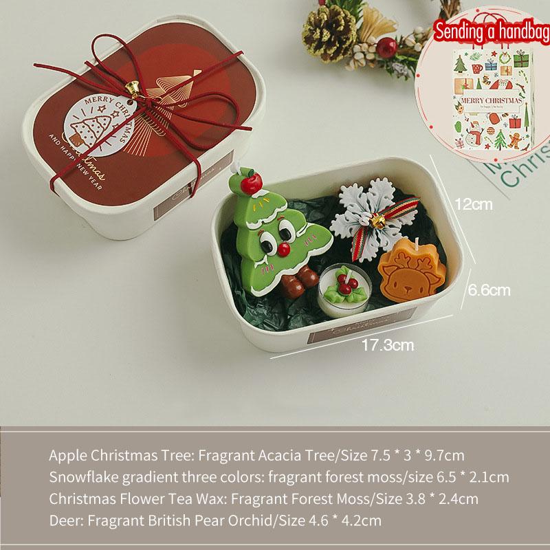 Набор рождественских свечей Санта Снеговик Свечи Вечеринка Свадьба Фестиваль Украшение Канун Рождества Романтический Орнамент Декор Для Дома