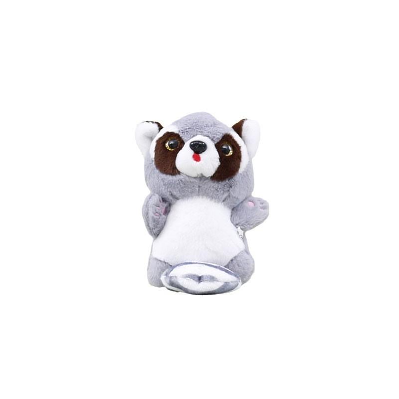 Charmantes Waschbär Plüsch Schlüsselanhänger Kuscheltier Rucksack Zubehör Für Tierliebhaber