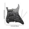 DIY Electric Guitar 11 Hole Scratchplate Portable Multifunction Sss Pickguard Tuning Pegs for