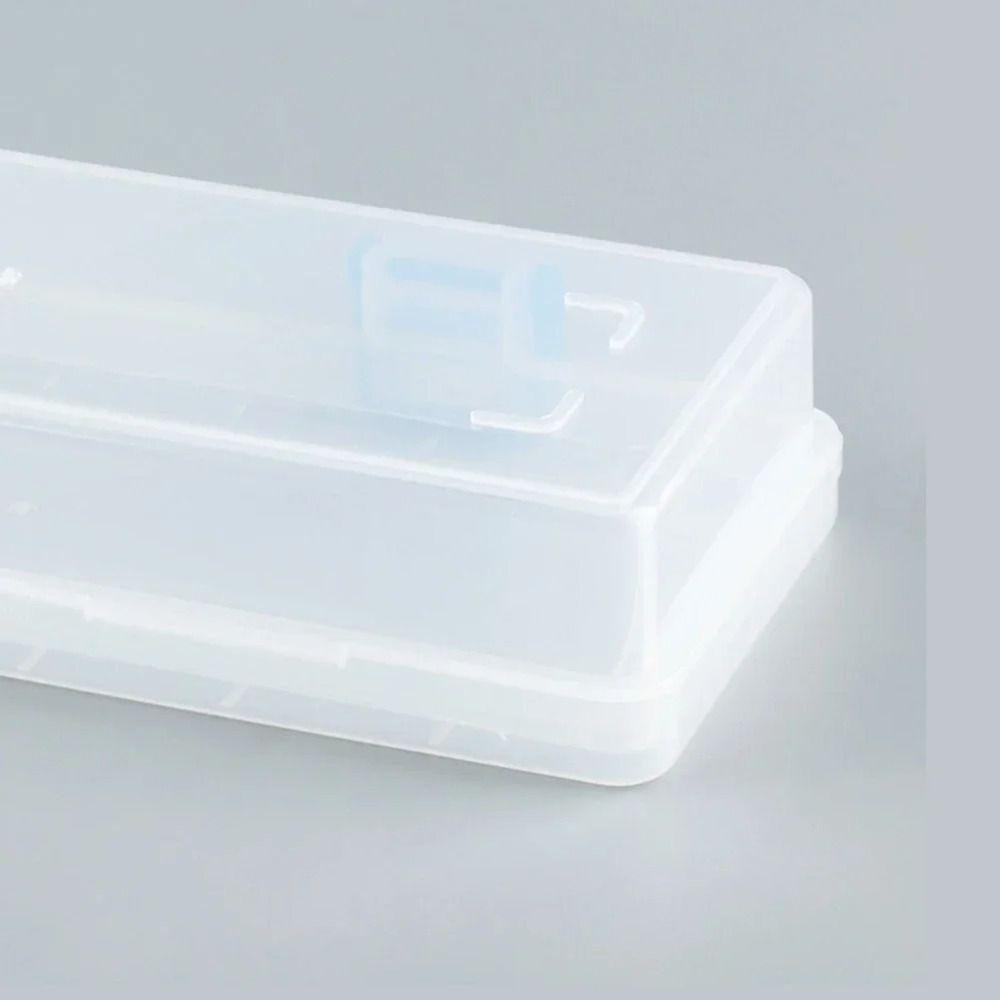 1Pcs Transparent Clear Drawing Tools Bin For Brushes Painting Pencils Watercolour Pens