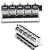 Mechanical Counter Metal Manual Clicker 4?Digit 5 Units Stainless Steel Tally Hardware Tools