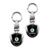 3D Metal Car Keychain Key Chain Ring Key Holder Styling Car Accessories or Skoda Octavia Superb Rapid Kodiaq Karoq Fabia Kamiq Roomster Citigo