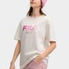 FILA ORIGINALE T Shirt Unisex White Peach Bubble F51M519106F-PU