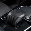 Durable Knob Protector for Mercedes-Benz 19-24 Carbon Fiber Gear Shift Knob Cover Trim Car Accessories Gear Shift Cover