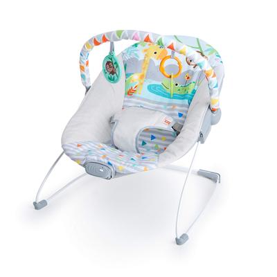 Bright Starts Safari Fan Vibrating Bouncer 0 Months ~ 12204