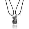 Magnetic Couple's Hand-in-Hand Necklace: Unique Design for Men and Women
