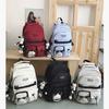 School bag new retro tooling school bag junior high school students large capacity backpack men trendy campus backpack women