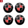 2025 Hot 4PCS 56MM 60MM 65MM Car Wheel Hub Center Caps Sticker Rim Cover Badge Emblem for E39 E87 E60 E46 E53 E90 F10 F20 F2