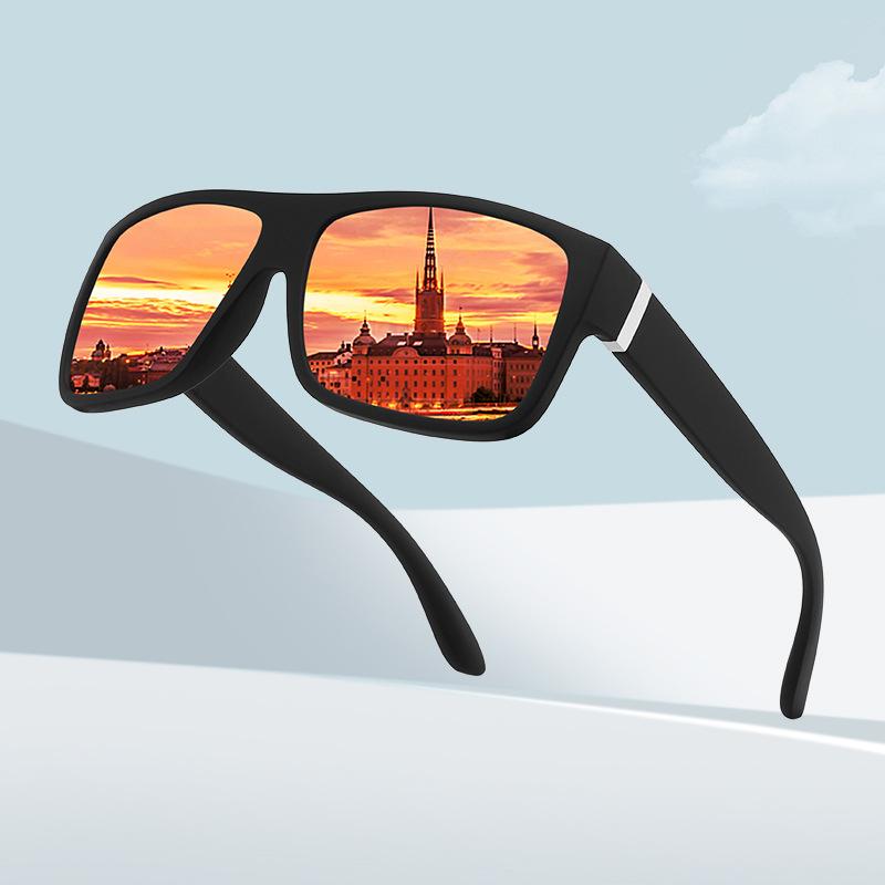 Cross Border Foreign Trade Elastic Paint Polarizing Glasses Men Women Outdoor Sports Cycling Sunglasses Fishing Driving