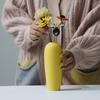 Kleine Keramische Bloemenvaas Scandinavische Stijl, Minimalistische Huis Hotel Tafeldecoratie voor Droge Verse Bloemen, Hydroponische Plantenbak