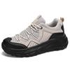 Hiking Mens Mesh Breathable Sports Casual Fashion Trend Lightweight Thick Soled Dad Shoes for Men Large Size Outdoor Clothing