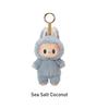 Mini carino Labubu The Monsters Dolls Cardiac Macarone Kawai Guess Bag Figure Model Bag Portachiavi Decor Replica per regalo di Natale