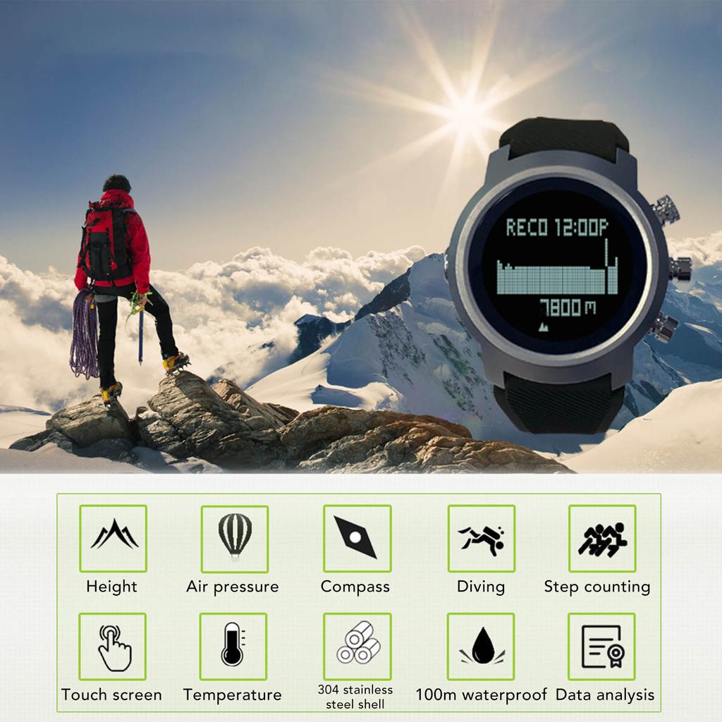 Sports Watch Electric Intelligent Waterproof Multifunctional Sports Diving Watch