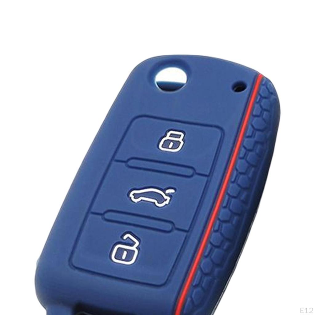 Control Key Fob Silicone Cover Case for Seat Protection