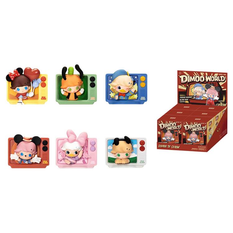 New POP MART Dimoo World X Disney Series Pluto's House Fridge Magnet PPMT-2503-0027