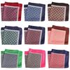 Cashew Flower & Polka Dot Men's Pocket Square Handkerchief