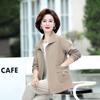Plus Size 2025 Casual Autumn Windbreaker for Middle-Aged and Elderly Women