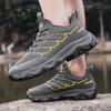Outdoor Hiking Shoes Men Casual Breathable Soft Low-top Running Shoes Men Comfortable Lace-up Anti-slip Casual Sneakers Women