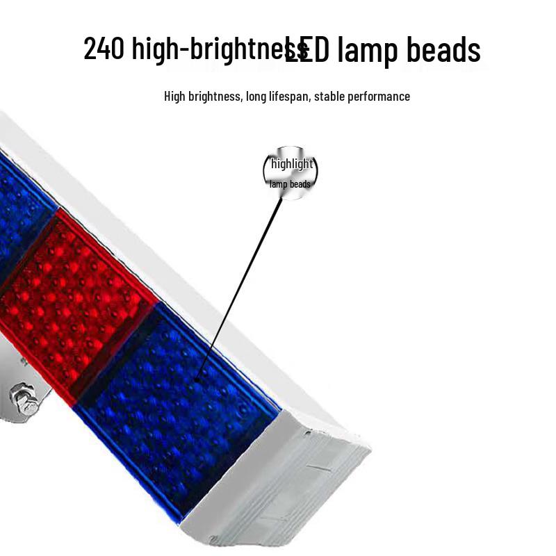 Xunling Solar Powered LED Traffic Warning Light