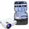 Luxja Small Projector Bag, Case Only, Compatible with DR.J/QKK Mini Projectors, Protects, Stores, and Carries, Black