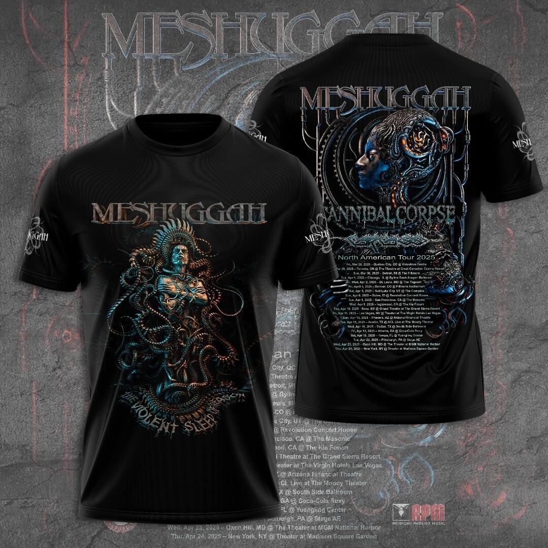 Rare Meshuggah and Cannibal Corpse North American Tour 2026 S