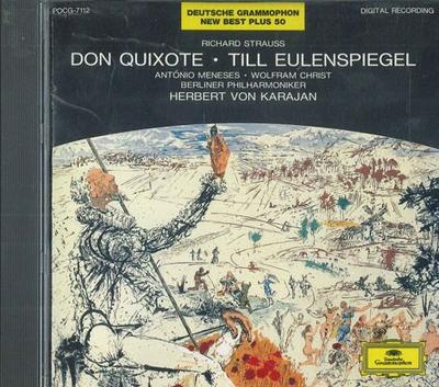 CD KARAJAN - Don Quixote POCG7112 POLYDOR Japan Classical Used