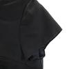 ARMANI EXCHANGE Short sleeve French Sleeve Zip one piece 8 black Women Used