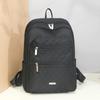 Quilted Women's Large Capacity Backpack