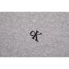 Calvin Klein Solid Color Embroidered Letter Casual Round Neck Long Sleeve Sweatshirt Men Sweatshirt Coconut-Gray 40QM430-CVP