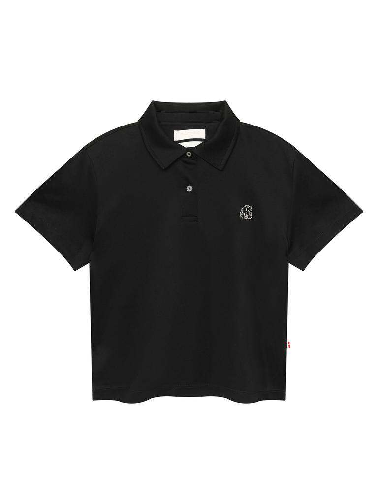 NORDISK Premium Supima Silket Polo Shirt - W_Black