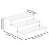 Acrylic Blind Box Display Rack Standing Table Cupcake Cosmetic Perfume Dolls Action Figure Display Rack Decoration Storage Shelf
