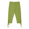 Children's  Fashionable Solid Color Cute Girls Casual Sports Yoga Pants Cropped Pants Leggings