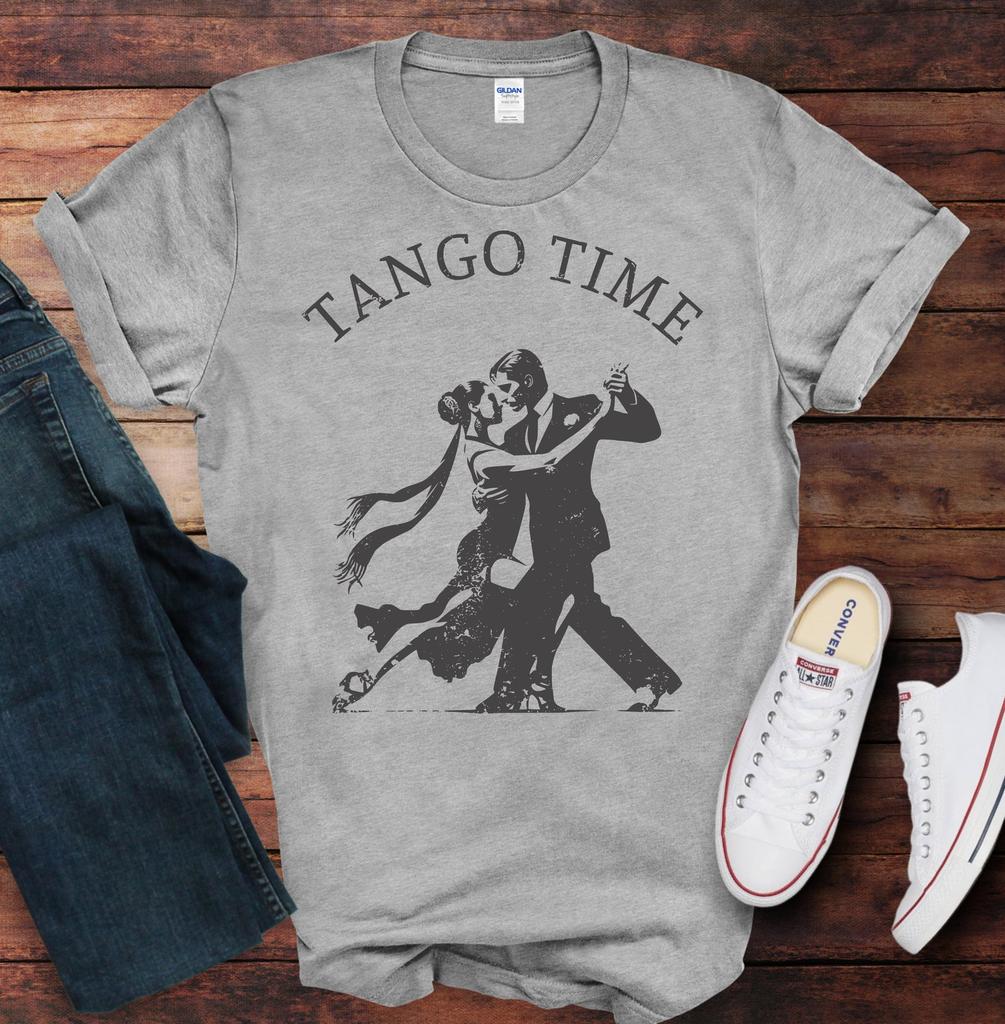 Tango Time Tee - Passion and Poise in Every Step/ Unisex Softstyle T-Shirt