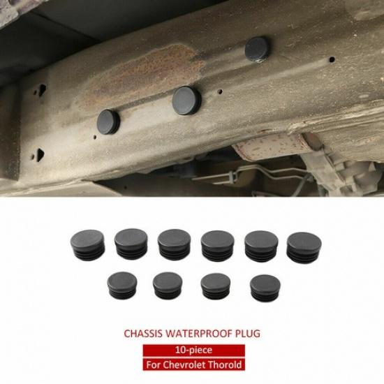 10 Stück Wasserdichte Fahrwerksstopfen Ablauflochstopfen Set für Chevy Silverado 1999-