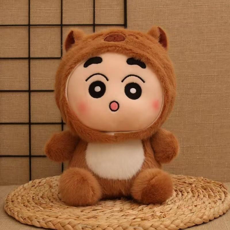 Crayon Shinchan Plush Toy With Short Plush Material For Kids And Collectors